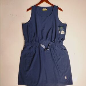 Magellan Outdoors Women's Blue Mini Dress size XL brand new w tags